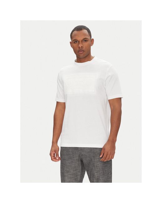 Boss T-Shirt 50538112 Regular Fit in White für Herren