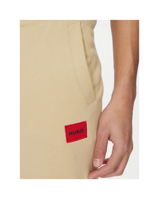 HUGO Jogginghose Doak212 50447963 Regular Fit in Natural für Herren