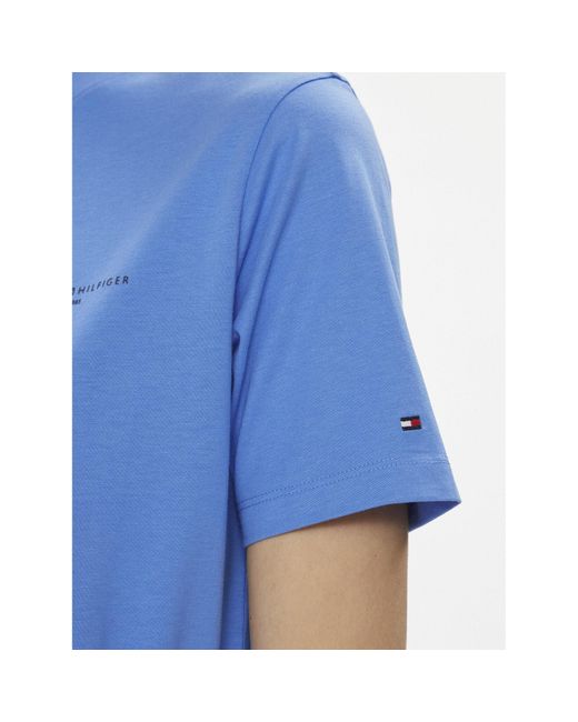 Tommy Hilfiger Blue Kleid Für Den Alltag 1985 Ww0Ww40734 Regular Fit