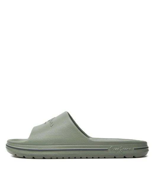 Pepe Jeans Pantoletten Beach Slide M Pms70159 Grün in Green für Herren