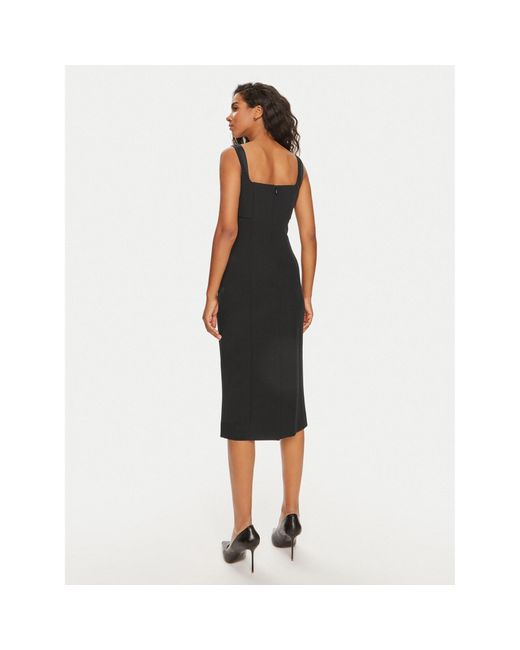 Versace Black Kleid Für Den Alltag 76Hao919 Slim Fit