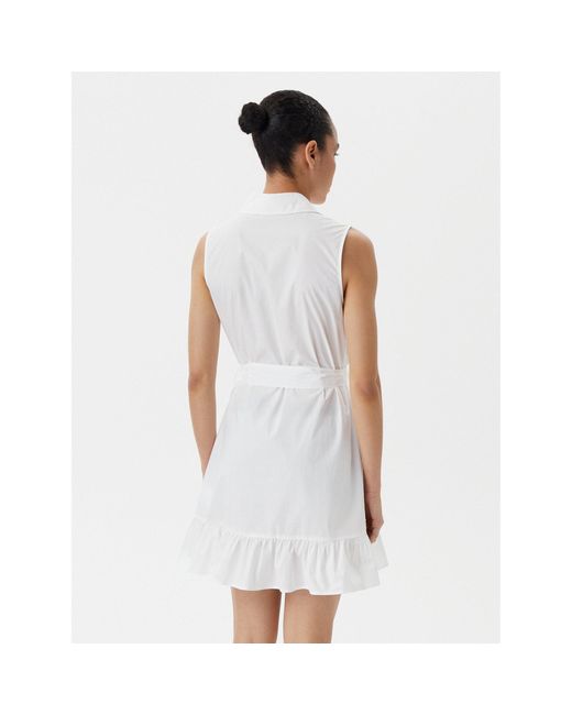 GAUDI White Hemdkleid 511Bd15020 Regular Fit