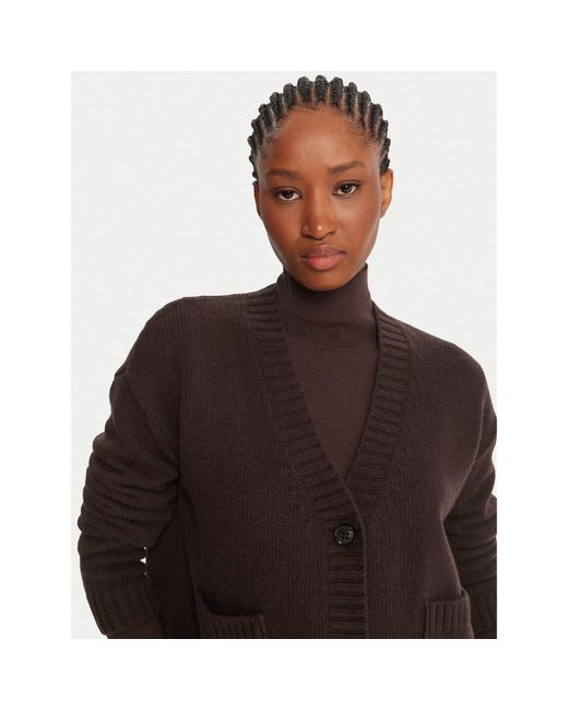 Weekend by Maxmara Brown Strickjacke Filmato 2525346062 Regular Fit