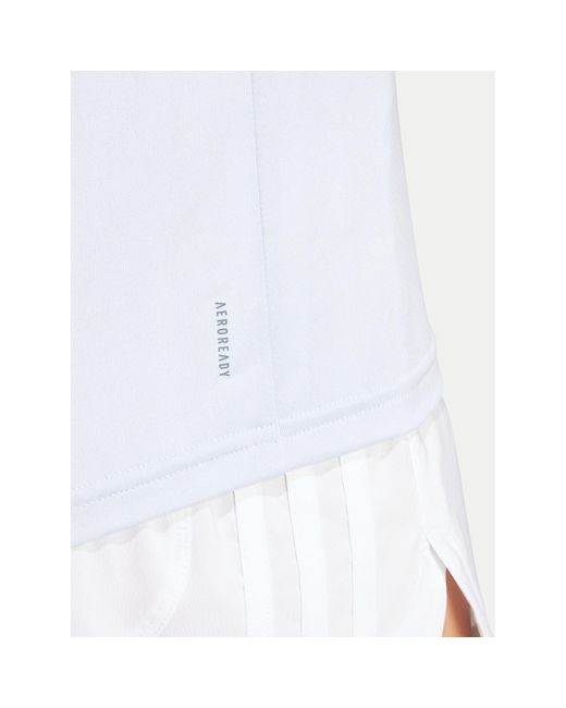 Adidas White Technisches T-Shirt Train Essentials Is3965 Slim Fit