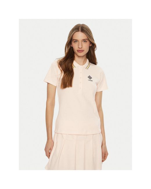 Guess Natural Poloshirt V5Rp02 Kcok1 Regular Fit