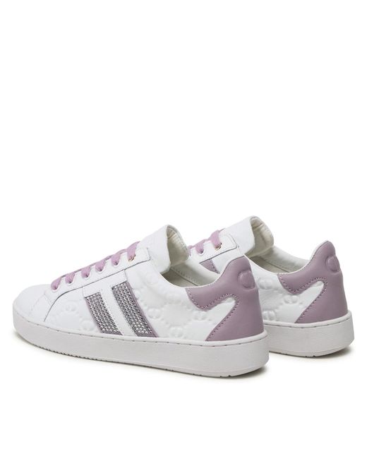 Twin Set White Sneakers 232Tcp180 Weiß