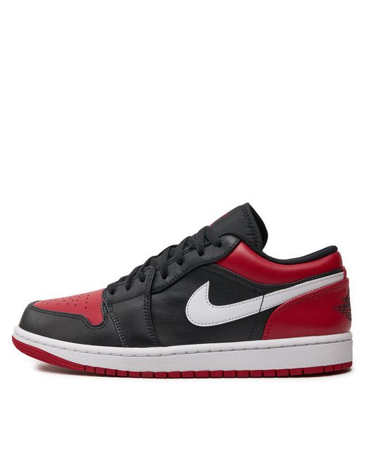 Nike Sneakers Air Jordan 1 Low 553558 066 in Red für Herren