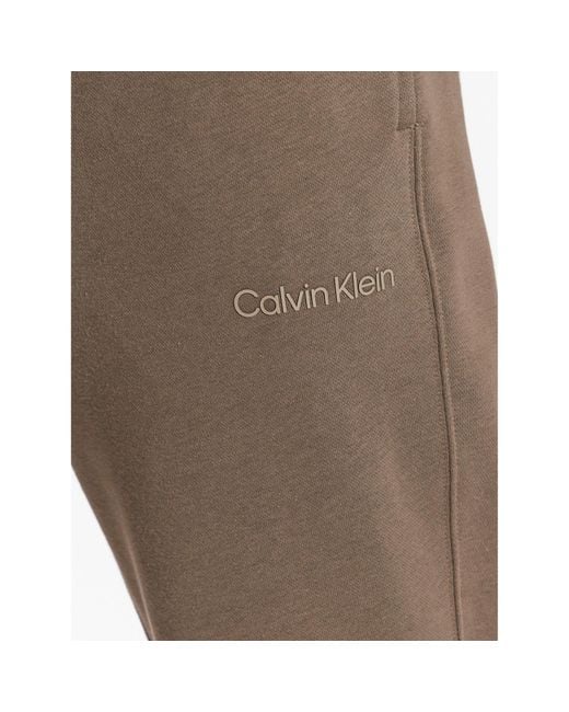 Calvin Klein Jogginghose Knitt Pant 00Gms3P604 Relaxed Fit in Natural für Herren