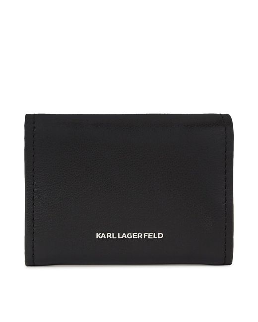 Karl Lagerfeld Black Kleine Damen Geldbörse 240W3235