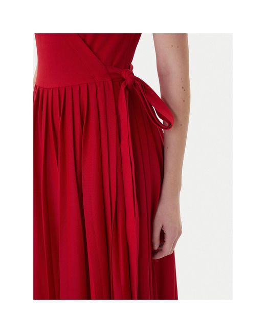 Tommy Hilfiger Red Kleid Für Den Alltag 1985 Ww0Ww45733 Regular Fit