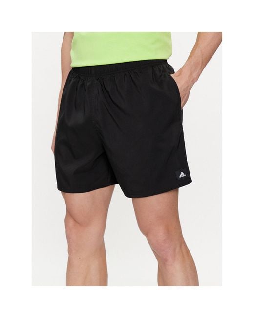 Adidas Badeshorts Solid Clx Ia5390 Regular Fit in Black für Herren