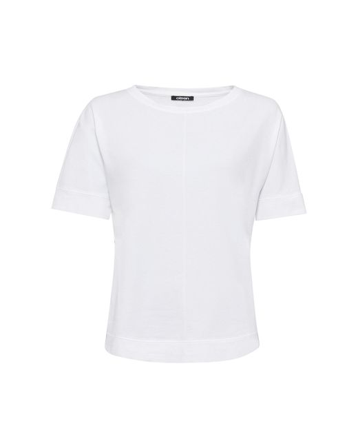 Olsen White T-Shirt 11104490 Weiß Regular Fit