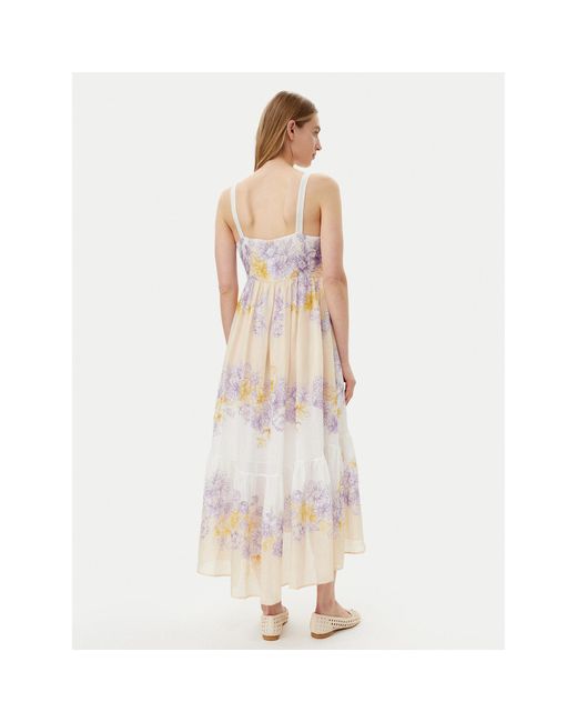 Twinset Multicolor Sommerkleid 251Tt206B Regular Fit