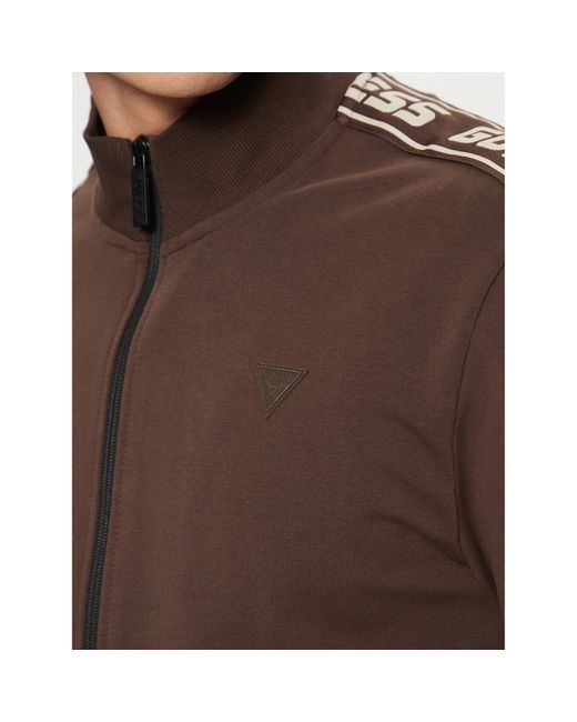 Guess Sweatshirt Z2Yq12 K6Zs1 Regular Fit in Brown für Herren