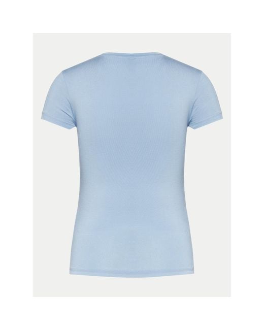 Gina Tricot Blue T-Shirt 21287 Slim Fit