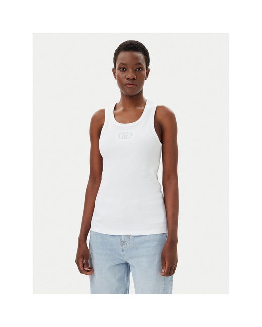 Liu Jo White Top Wa5367 J0295 Regular Fit