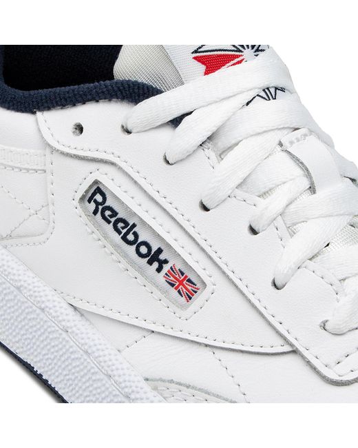 Reebok White Sneakers Club C 85 Ar0457 Weiß