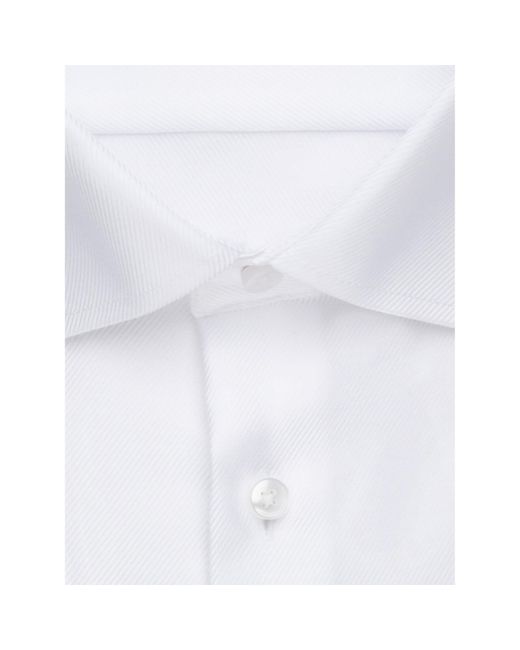 Seidensticker Hemd 01.653690 Weiß Slim Fit in White für Herren