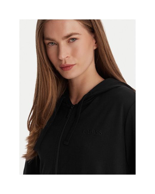 Guess Black Sweatshirt O6Gq01 Kcqp2 Regular Fit