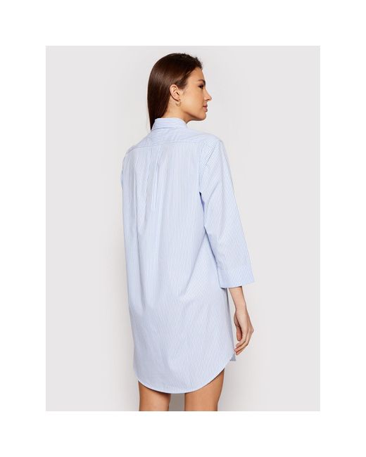 Lauren by Ralph Lauren Blue Nachthemd I815197 Regular Fit