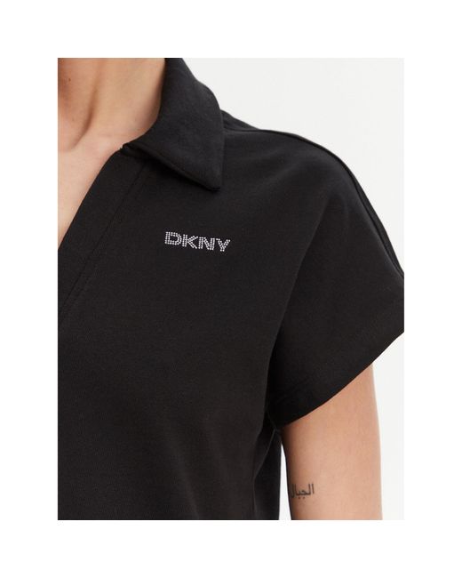 DKNY Black Kleid Für Den Alltag Dp5D4890 Regular Fit