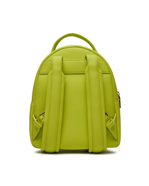 Love Moschino Green Fluoreszierender grüner synthetischer rucksack