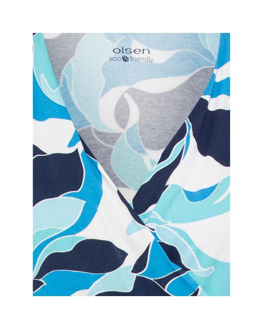 Olsen Blue Kleid Für Den Alltag 13001770 Regular Fit