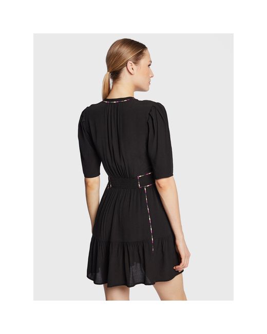 Ba&sh Black Kleid Für Den Alltag Teresa 1E23Tere Regular Fit