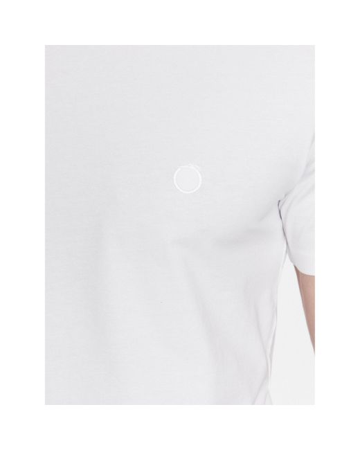 Trussardi T-Shirt 52T00715 Weiß Regular Fit in White für Herren