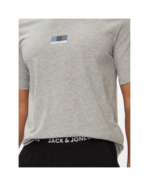 Jack & Jones Pyjama Oscar 12258219 Standard Fit in Gray für Herren