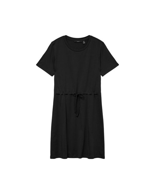 Vero Moda Black Kleid Für Den Alltag Luna 10325626 Regular Fit