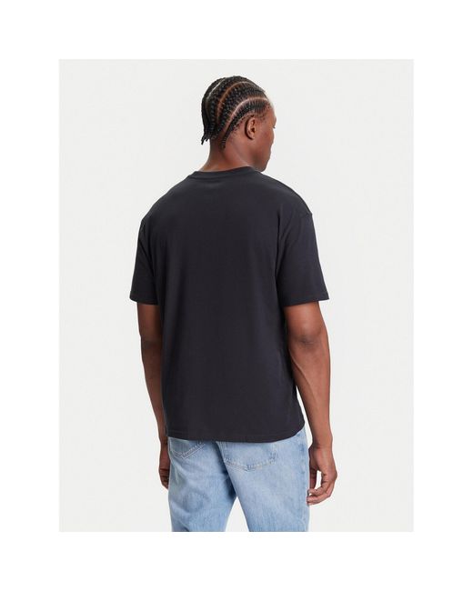 Quiksilver T-Shirt Salt Water Ss Eqyzt08204 Regular Fit in Black für Herren