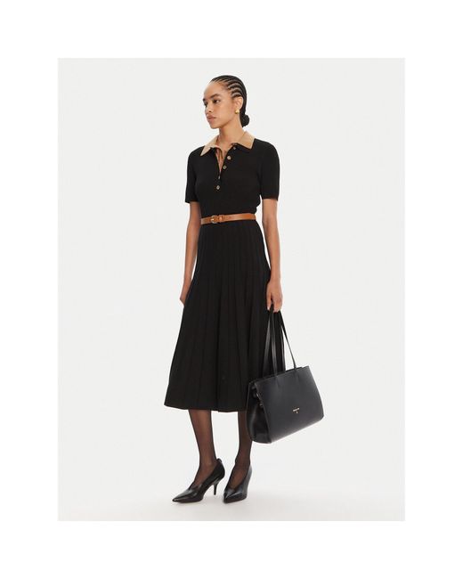 MICHAEL Michael Kors Black Strickkleid Mt5834F33D Regular Fit