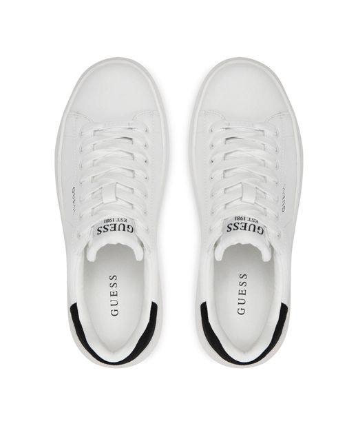 Guess White Sneakers 160385 Schwarz