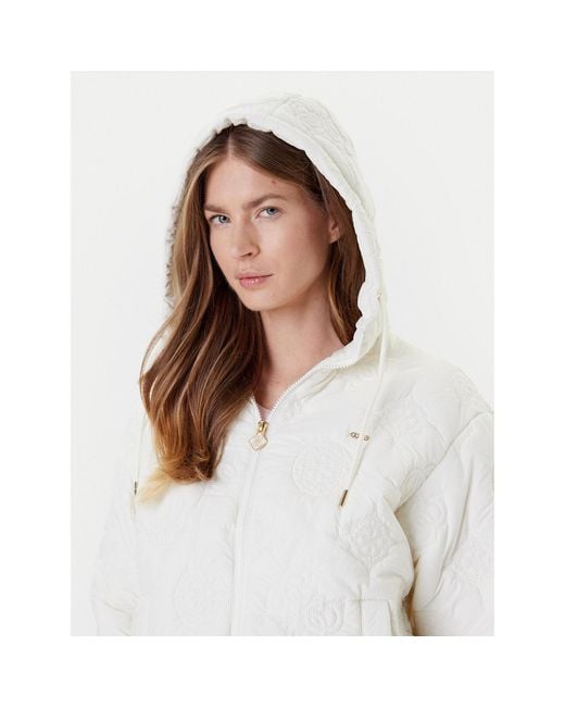Guess White Übergangsjacke 177287 Classic Fit