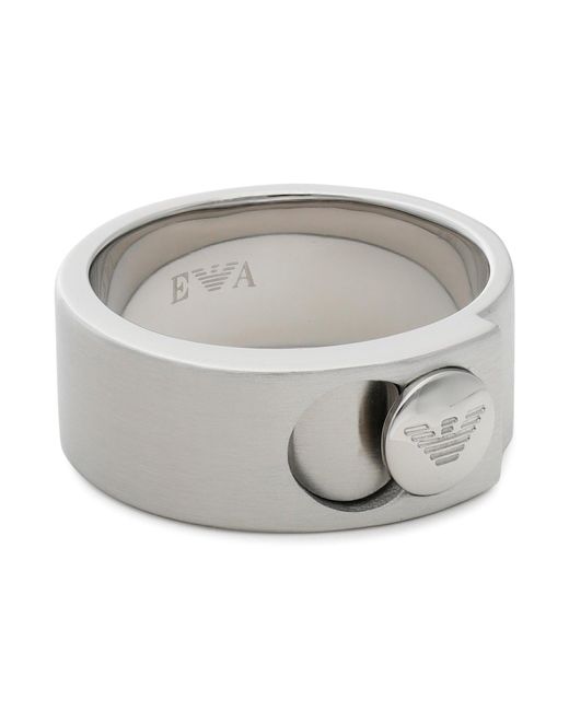 Emporio Armani Ring Egs3090040 in Gray für Herren