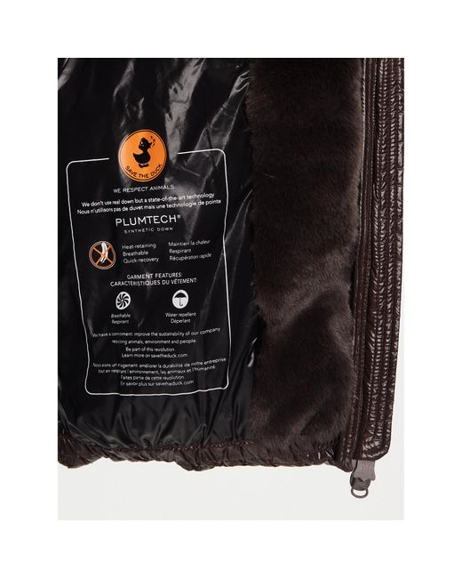 Save The Duck Brown Winterjacke D30974W Luck19 Regular Fit