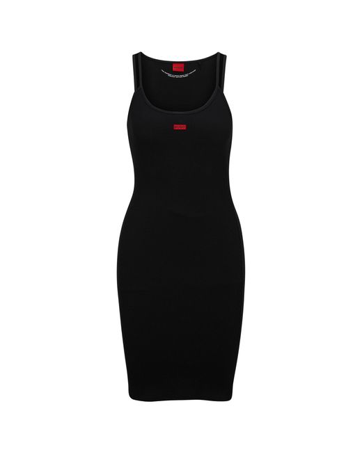 HUGO Black Kleid Für Den Alltag 50486561 Slim Fit