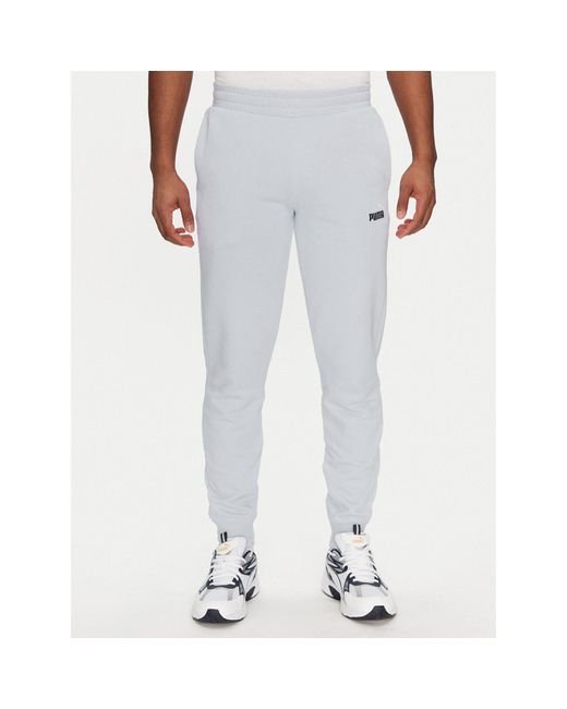 PUMA Jogginghose Ess 684714 Regular Fit in White für Herren