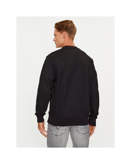 Versace Sweatshirt 75Gait11 Regular Fit in Black für Herren