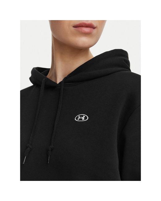 Under Armour Black Sweatshirt Ua Icon 6013548 Loose Fit