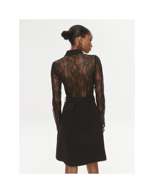 Morgan Black Kleid Für Den Alltag 232-Rpik Slim Fit