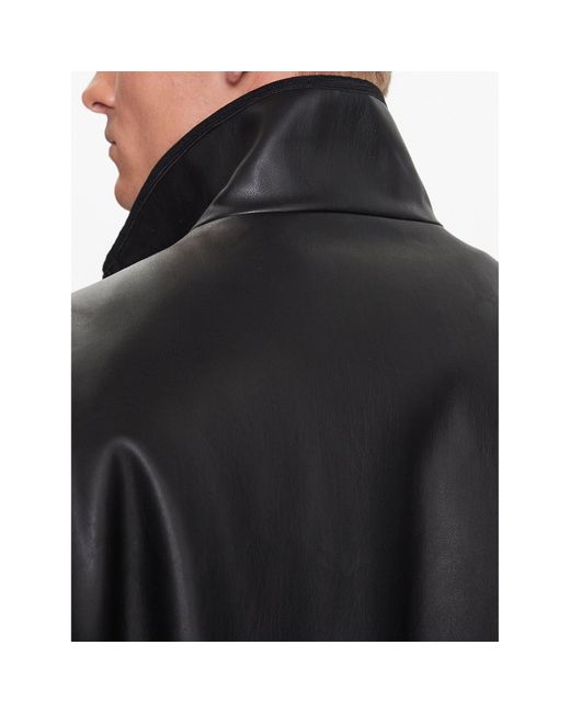 Armani Exchange Jacke Aus Kunstleder 6Rzb17 Ze1Cz 1200 Regular Fit in Black für Herren