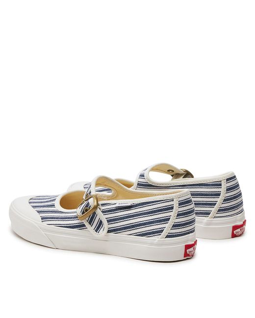 Vans White Sneakers Aus Stoff Mary Jane Vn000Crrc9F1