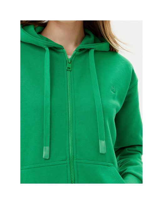 Silvian Heach Green Sweatshirt Frien Gpp25114Fe Regular Fit