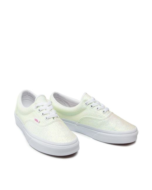 Vans White Sneakers aus stoff era vn0a54f13ua1 (uv glitter) pink/tr wht