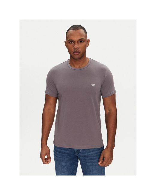 Emporio Armani 2Er-Set T-Shirts Em000391 Af10776 Mb142 Regular Fit in Blue für Herren
