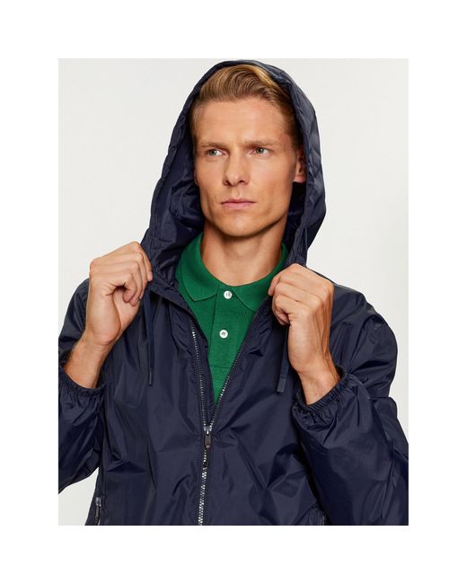 Benetton Übergangsjacke 2Vdwun02P Regular Fit in Blue für Herren