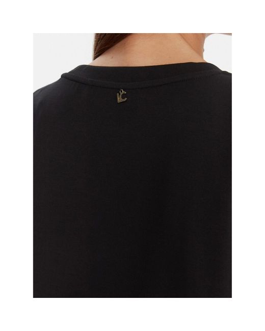 Lola Casademunt Black T-Shirt Lf2515024 Regular Fit