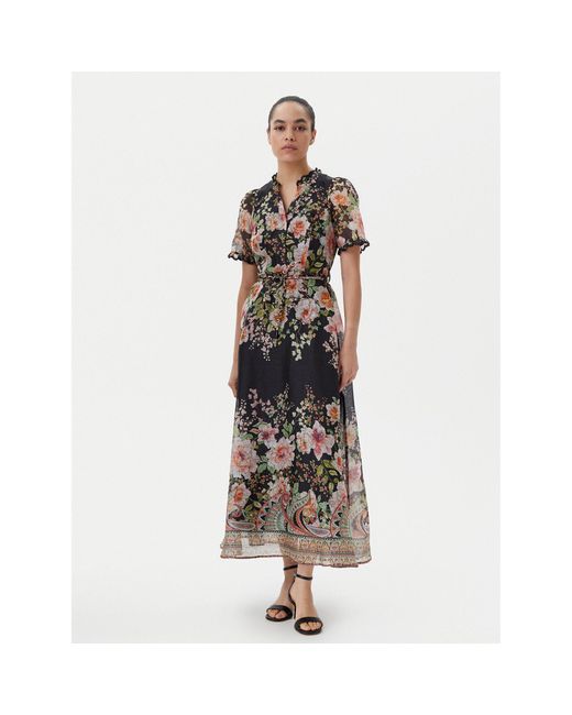 Hale Bob Black Sommerkleid 4Ypr654M Regular Fit